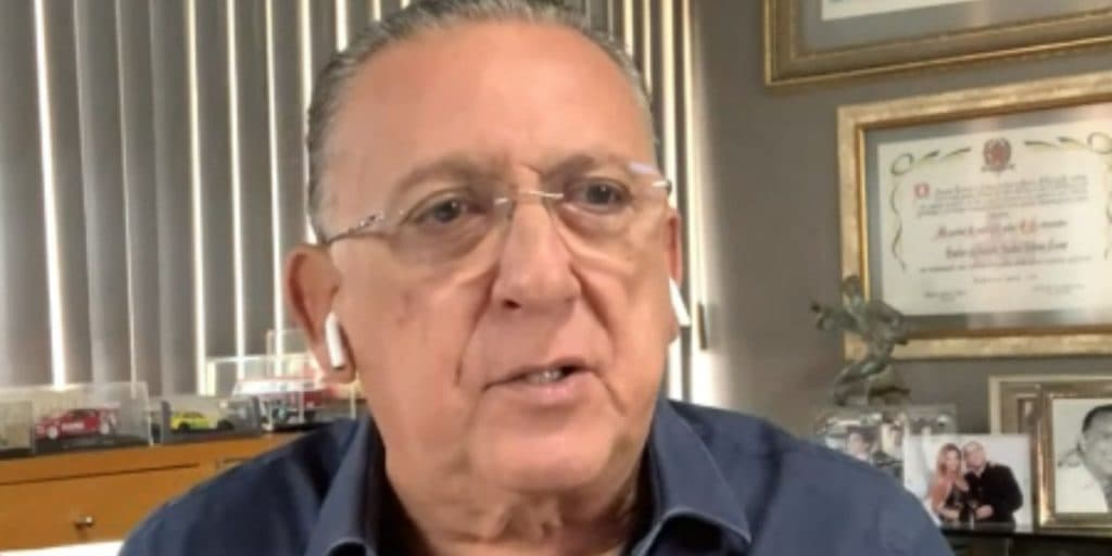 Galvão Bueno confirma separação após ser obrigado a se afastar e chora em entrevista na Globo