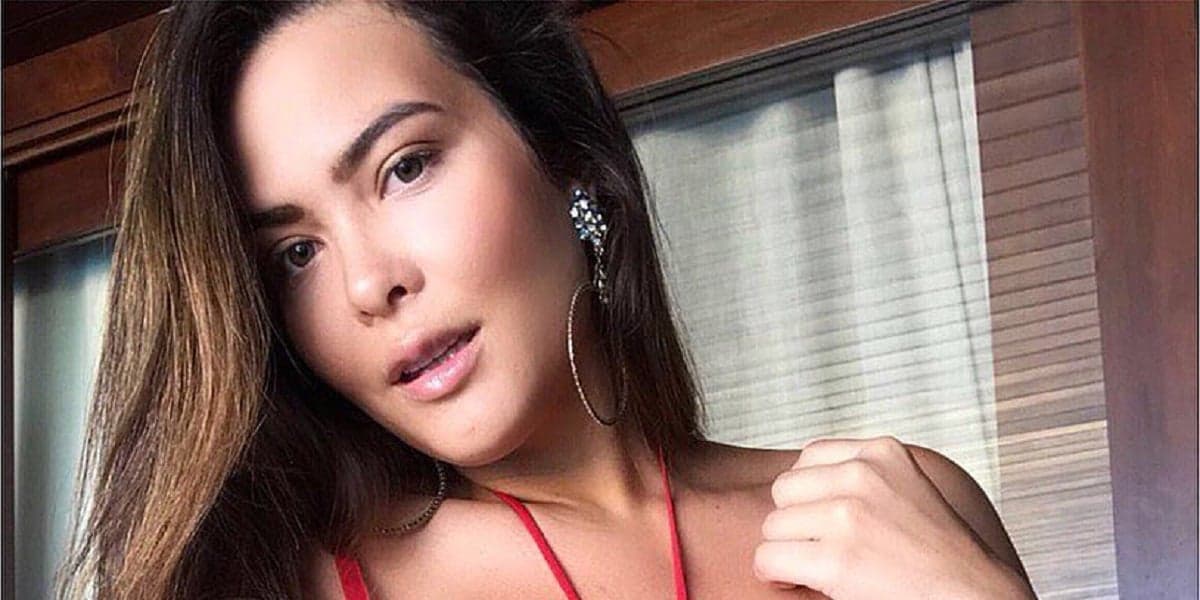 Geisy Arruda usa calcinha transparante e mostra parte íntima (Foto: Reprodução/Instagram)