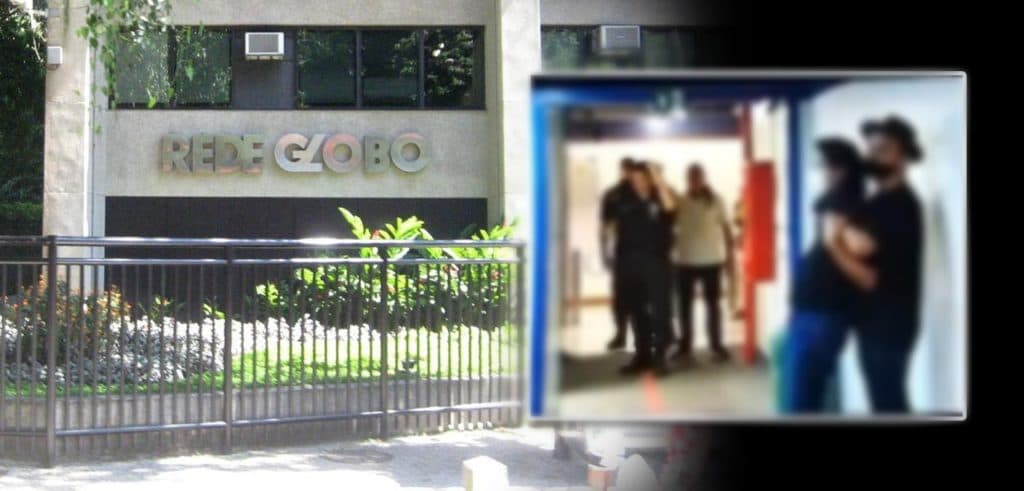 Homem invade estúdio da Globo ao vivo e apresentadora se desespera