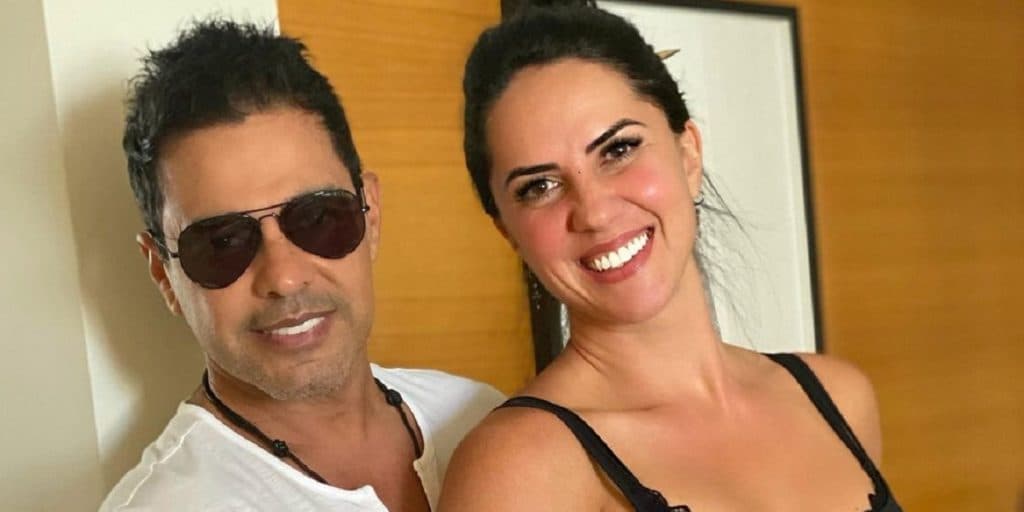 Graciele Lacerda coloca aliança no dedo de Zezé e faz anúncio relacionando casamento: "Agora sim''