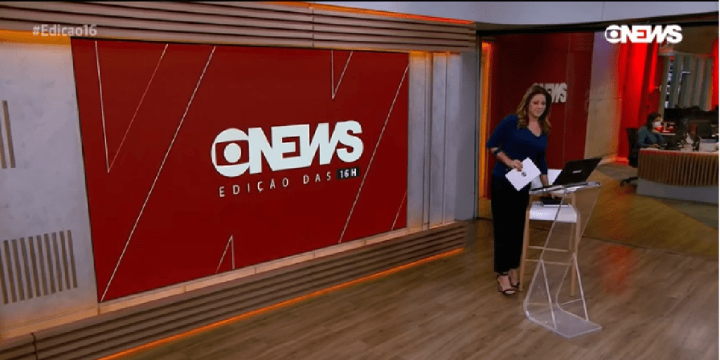 Repórter da Globo se irrita com produção ao vivo e detona: “Cada vez mais impossível trabalhar nesse lugar”