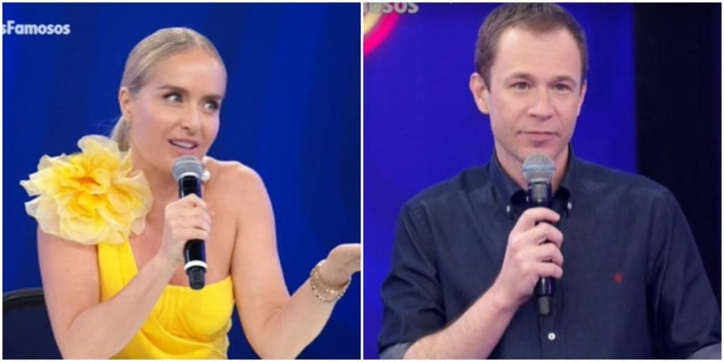 Tiago Leifert confronta Angélica e manda recado pra Huck ao vivo após decisão da Globo: "Para com isso"