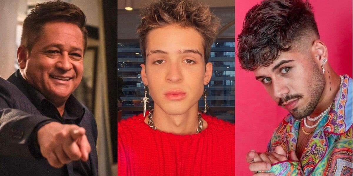 Leonardo, João Guilherme e Zé Felipe