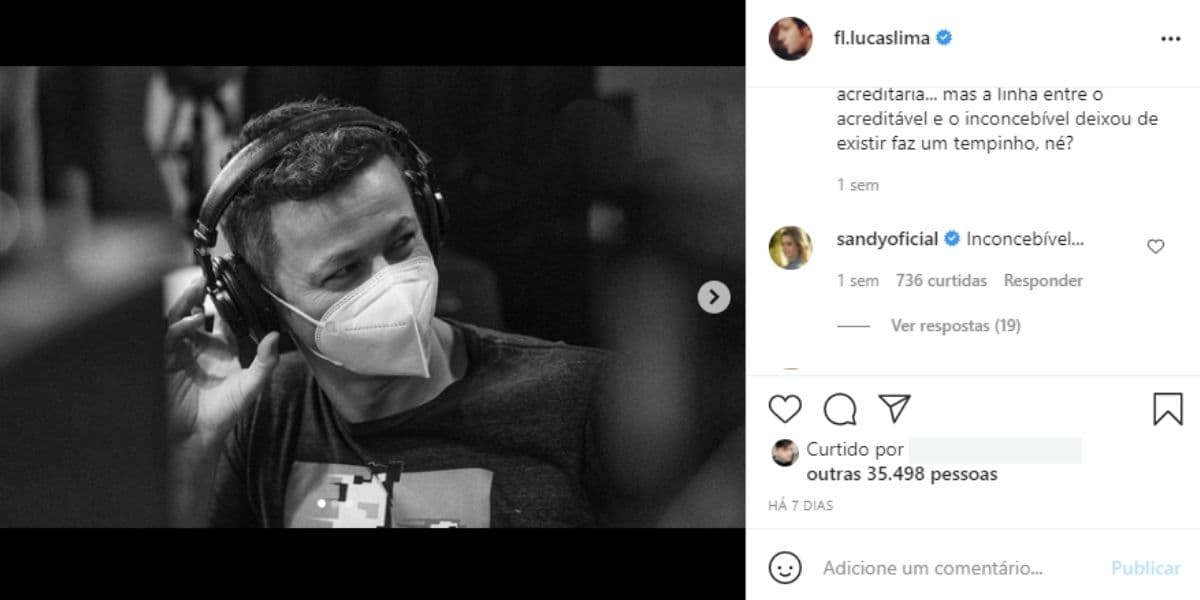 "Deixou de existir", confirma Lucas Lima em anúncio oficial envolvendo Sandy após Xororó detonar: "Inconcebível"