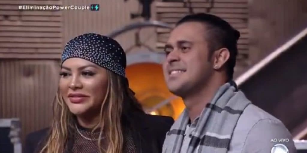 Márcia Fellipe e Rod Bala são eliminados e emoção toma conta de Galisteu ao vivo no Power Couple