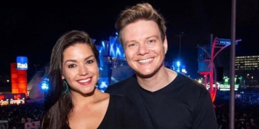 Thais Fersoza expõe terceira gravidez e Michel Teló deixa foto de barrigão vazar: "Estamos tão felizes"