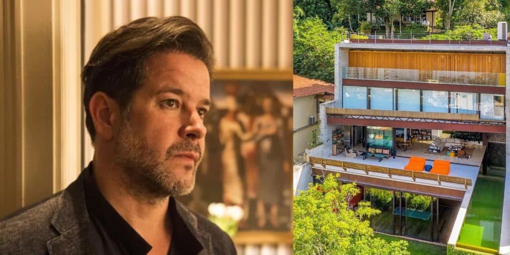 Murilo Benício mora em mansão milionária pendurada em morro e com navio enfiado no subsolo; veja fotos