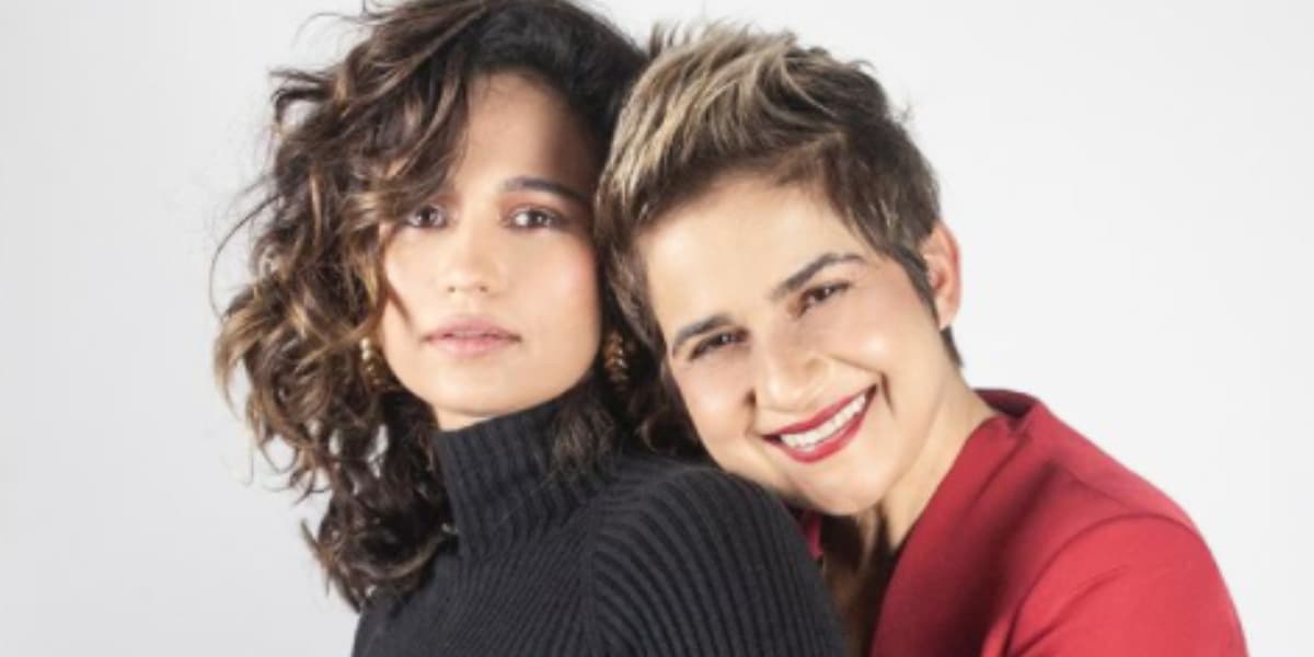 Nanda Costa e Lan Lanh guardaram o segredo a sete chaves por cinco meses (Foto: Reprodução)