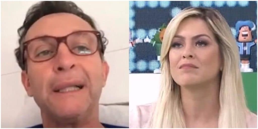 Neto e Renata Fan são ameaçados na Band e emissora toma decisão sobre futuro dos dois: "Apenas um"
