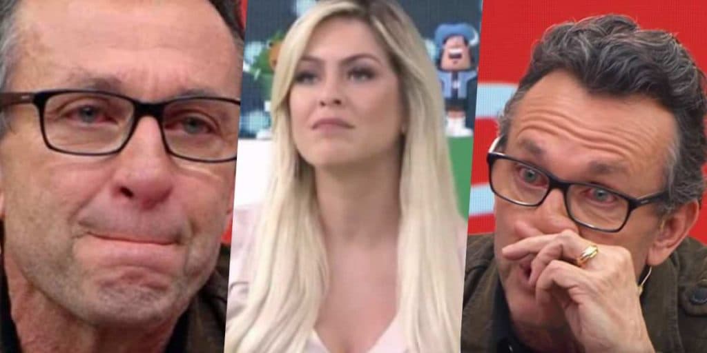 Neto surge aos prantos após afastamento às pressas da Band e briga com Renata Fan: "Monstro"