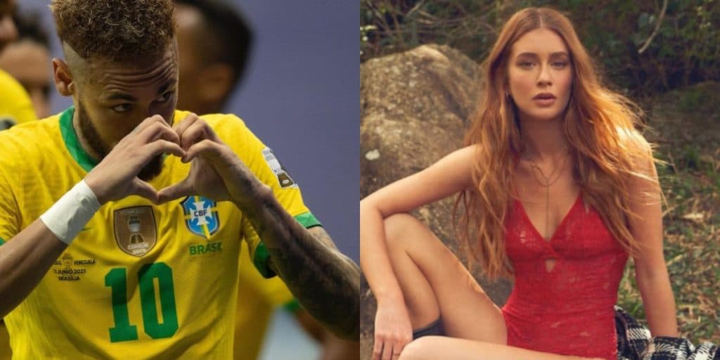 Marina Ruy Barbosa já teve caso com Neymar? Atriz esclarece após foto abraçada ao jogador circular
