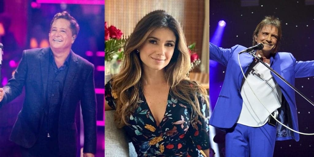 "Pra tomar cachaça": Paula Fernandes esculacha Leonardo em público e abandona Roberto Carlos em restaurante
