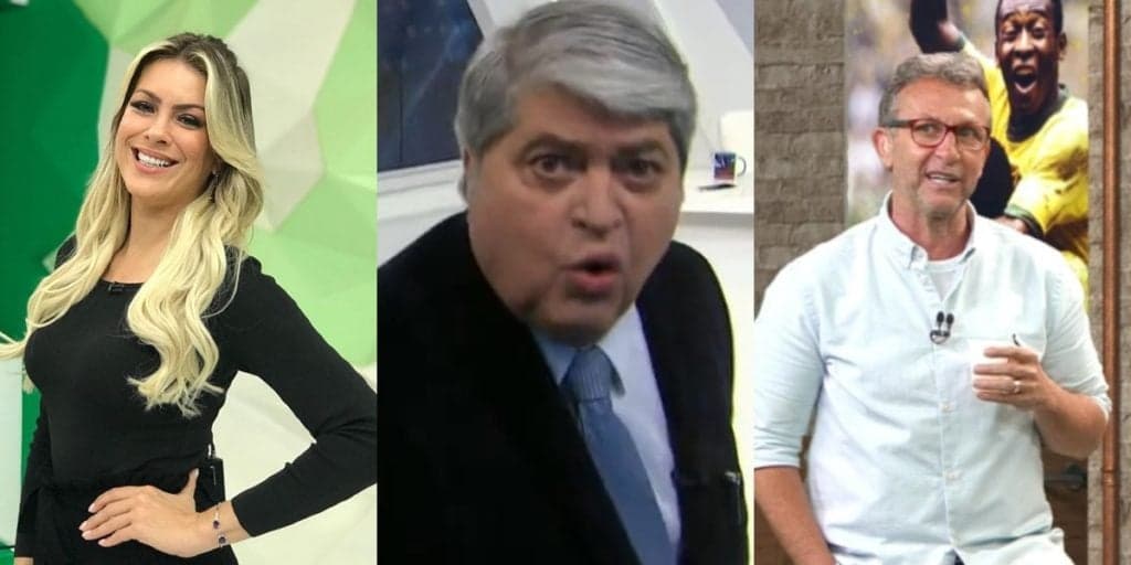 Datena, Renata Fan e Neto são desmascarados na Band com sal na cara, corredor evacuado e menosprezo a colegas