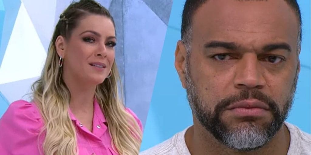 "Agora quer?'', Denílson, esnobado e esculachado por Renata Fan, vê apresentadora colocar outro em seu lugar