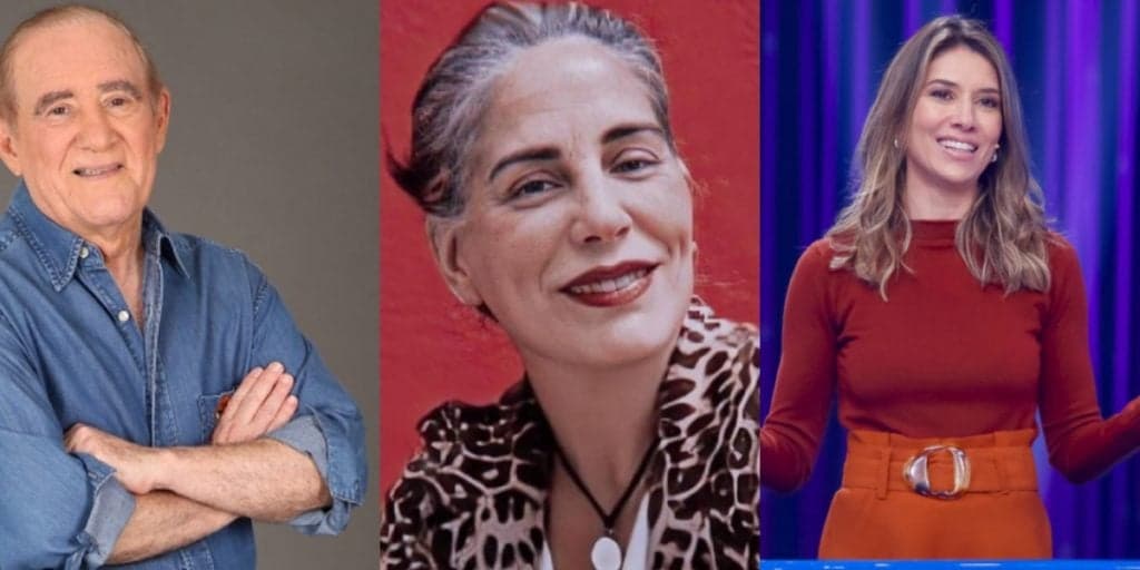 Glória Pires é exposta em escândalo com marido, Rebeca fugindo de Silvio e fortuna de Renato Aragão