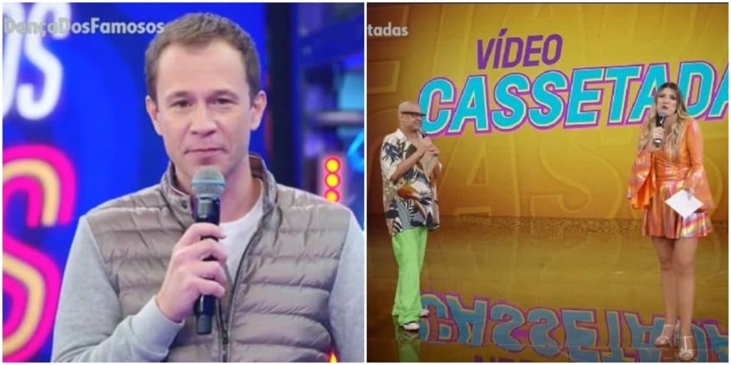 Tiago Leifert interrompe convidado, sai do palco com tudo e Dani Calabresa cai no choro na Globo