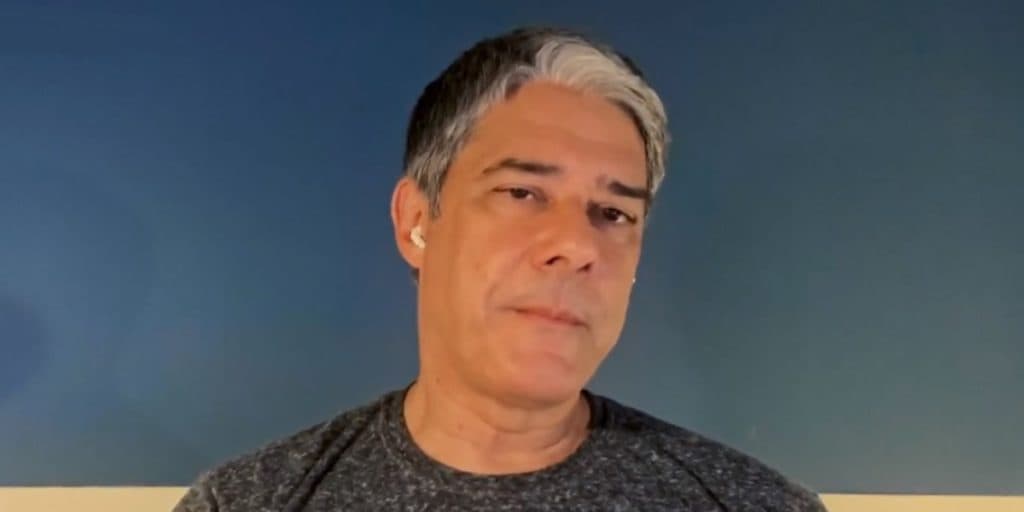 Fim do casamento de William Bonner deixa país desacreditado e jornalista da Globo evita se pronunciar
