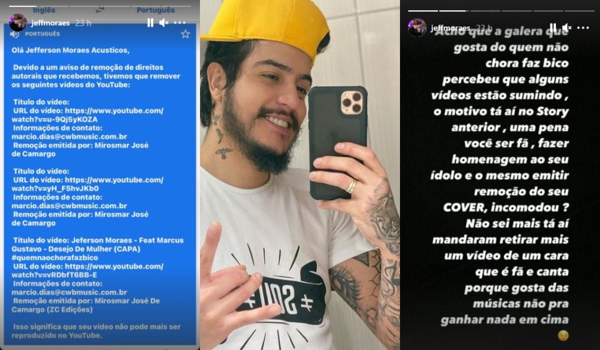 Cantor diz que foi derrubado por Zezé Di Camargo e expõe decepção (Foto: Reprodução)