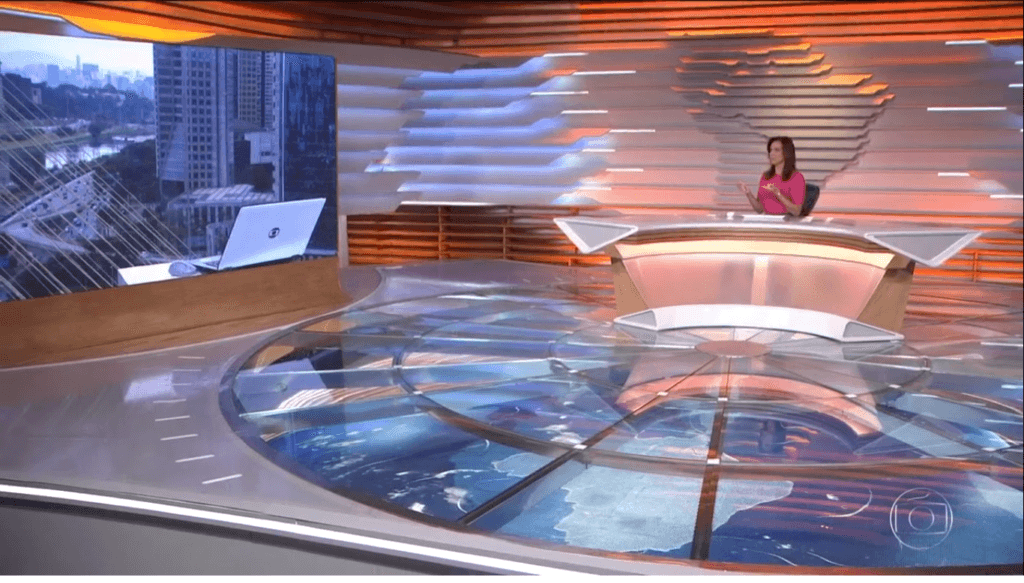 "Volta aqui", Ana Paula Araújo é abandonada falando sozinha na Globo e diretor invade jornal às pressas