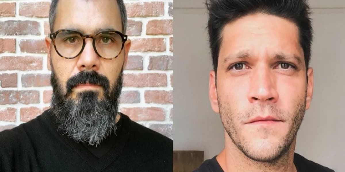 Juliano Cazarri e Armando Babaioff geraram polêmica nas rede scoaiis