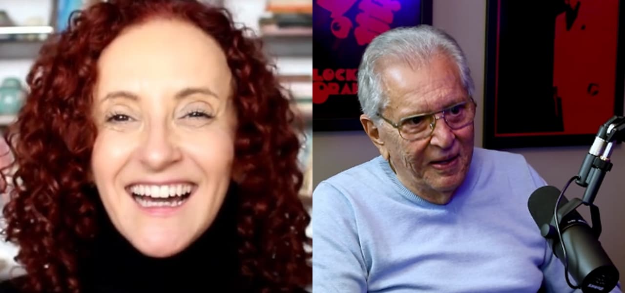 Gorete Milagres, a Filó e Carlos Alberto de Nóbrega se desentendem e trocam farpas (Foto: Montagem/TV Foco)