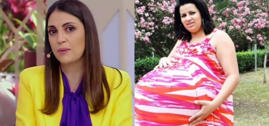 Reencontro de Chris Flores com grávida de Taubaté acaba em agressão e cenas são mostradas ao vivo no SBT
