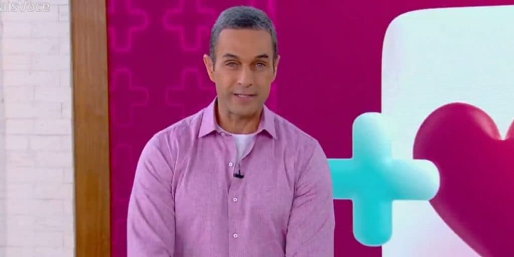 Mais Você é interrompido com acidente no cenário e apresentadores se desesperam: "Eita"