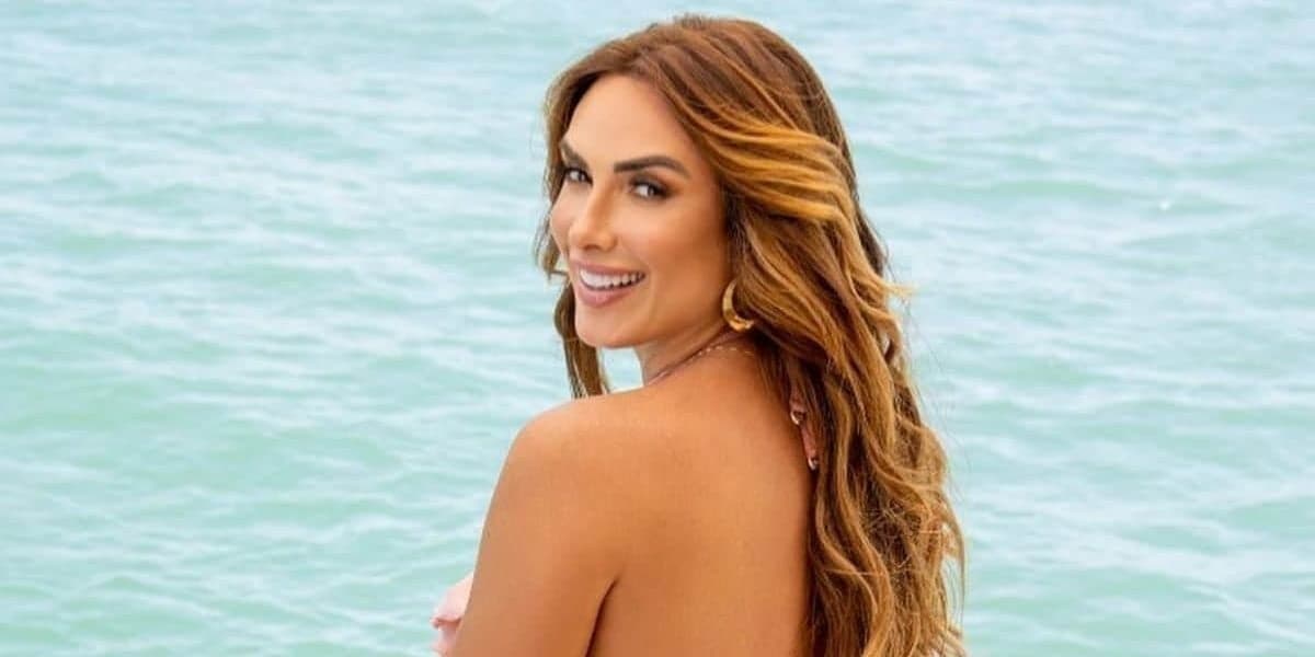 Nicole Bahls ousou em vídeo nas redes sociais com indireta para Marcelo Bimbi (Foto: Reprodução) Nicole Bahls ousou em vídeo nas redes sociais com indireta para Marcelo Bimbi (Foto: Reprodução)