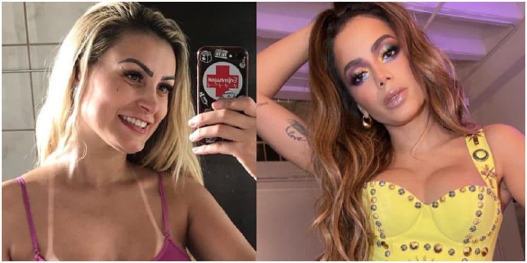 "Para que está feio", Andressa Urach solta os cachorros em Anitta, provoca cantora e manda a real