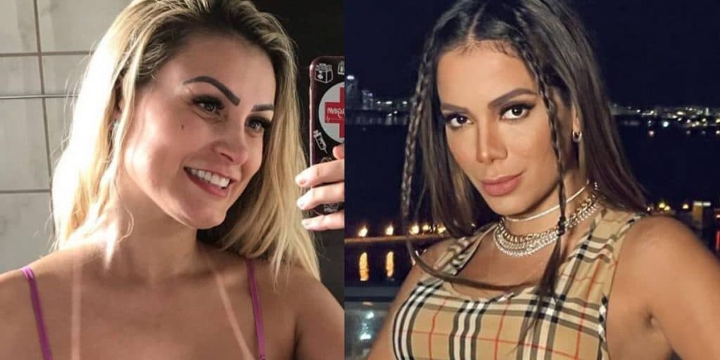 Andressa Urach inveja Anitta, faz tatuagem no ânus e choca ao mostrar resultado: "Podem ver"