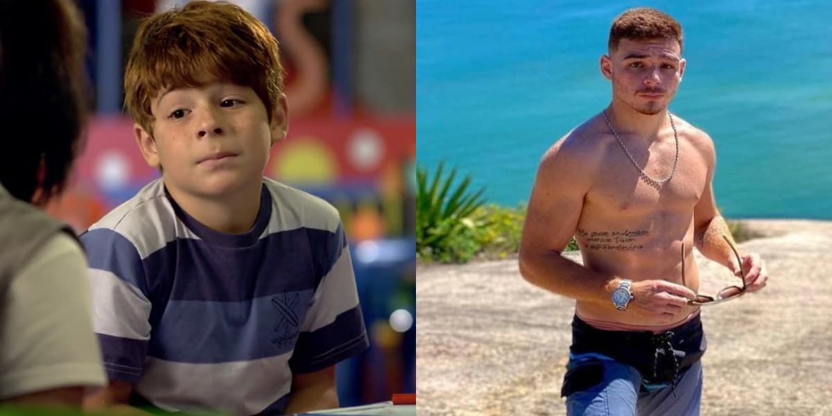 Kaic Crescente, ator que deu vida à Tiago de A Vida da Gente, atualmente está com 18 anos (Foto: Reprodução) Kaic Crescente, ator que deu vida à Tiago de A Vida da Gente, atualmente está com 18 anos (Foto: Reprodução)