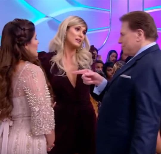 Mara Maravilha e Lívia Andrade já entraram em conflitos no "Programa Silvio Santos" (Foto: Reprodução/SBT)