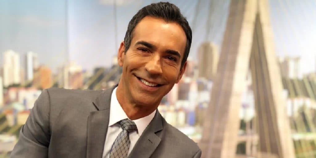 "Muito obrigado", detona César Tralli com desfecho, após anos de casamento e até desmoronar em elevador