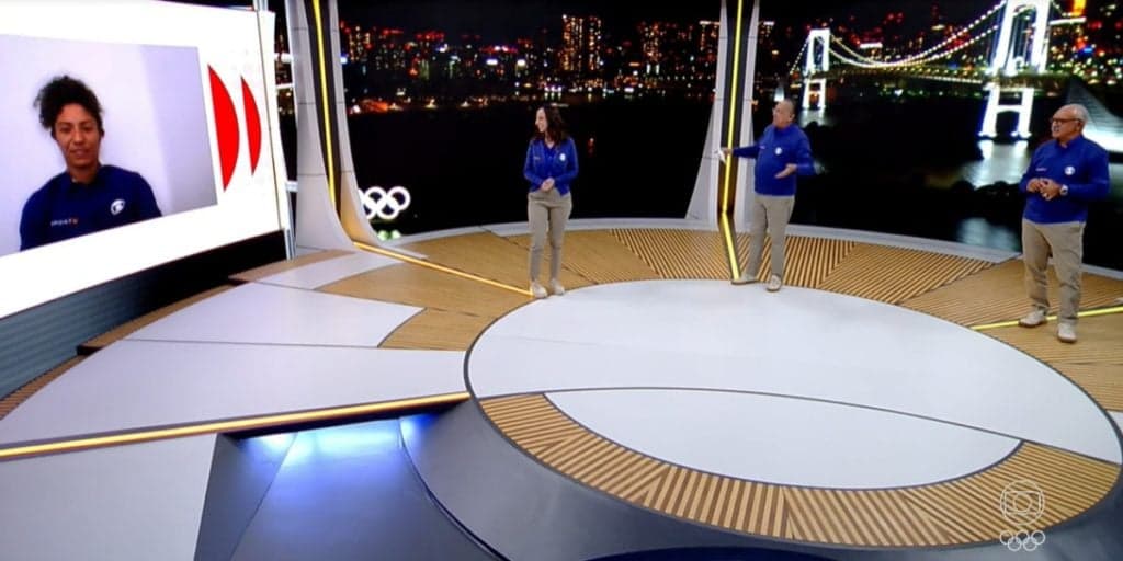 Comentarista da Globo surge vomitada ao vivo e solta palavrão em rede nacional: "Xigando na cara dura"