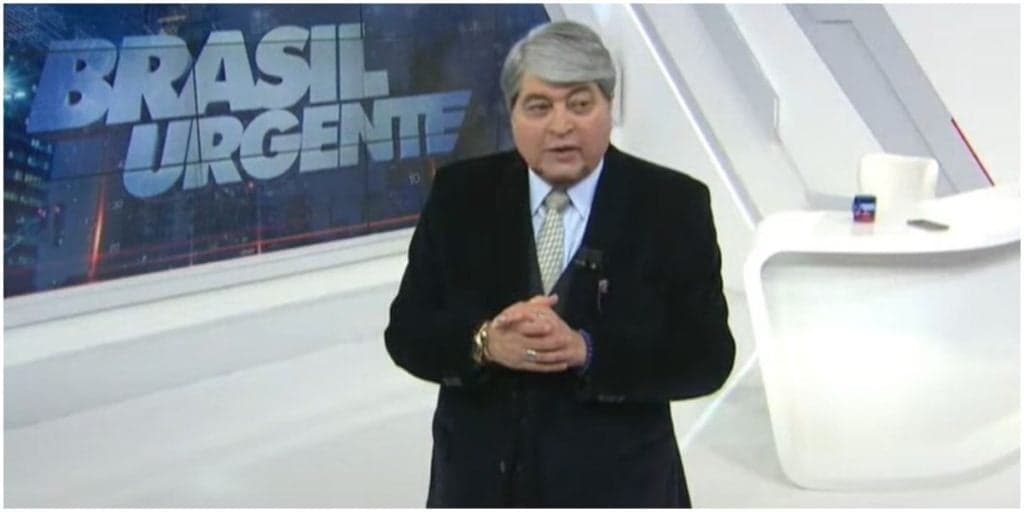 Datena, após surto ao vivo, entra no ar às pressas e vê o pior acontecer: "Tristeza"