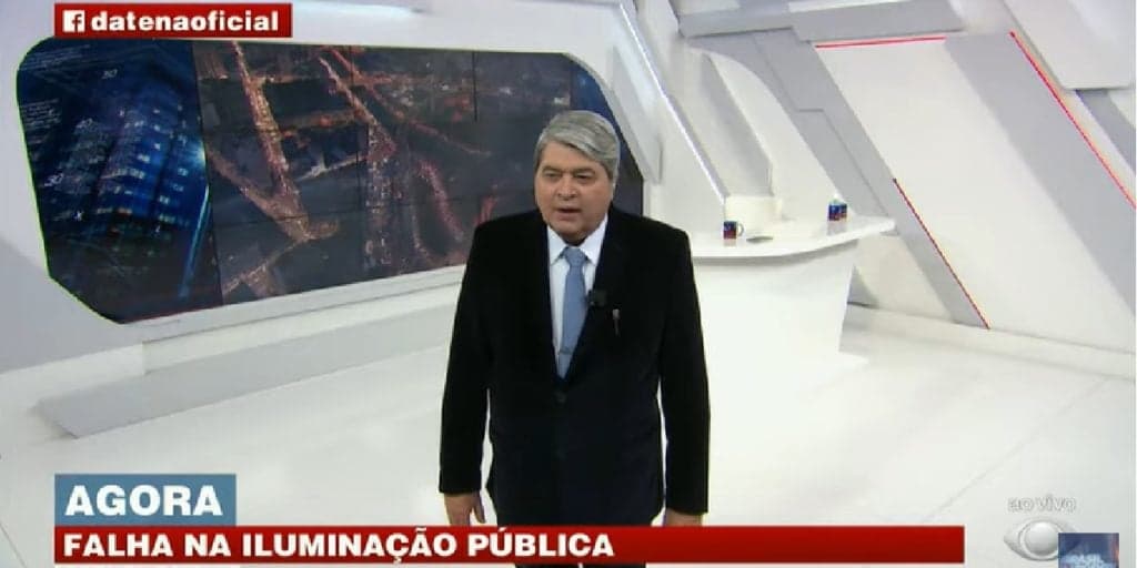 Datena surta ao vivo na Band, esculacha Prefeito de São Paulo e não perdoa: "Pior do que gado"