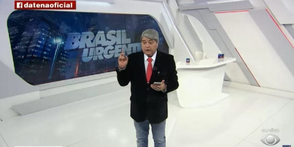 Datena é condenado pela Justiça, surta em programa ao vivo e afirma: "Foi agredido"
