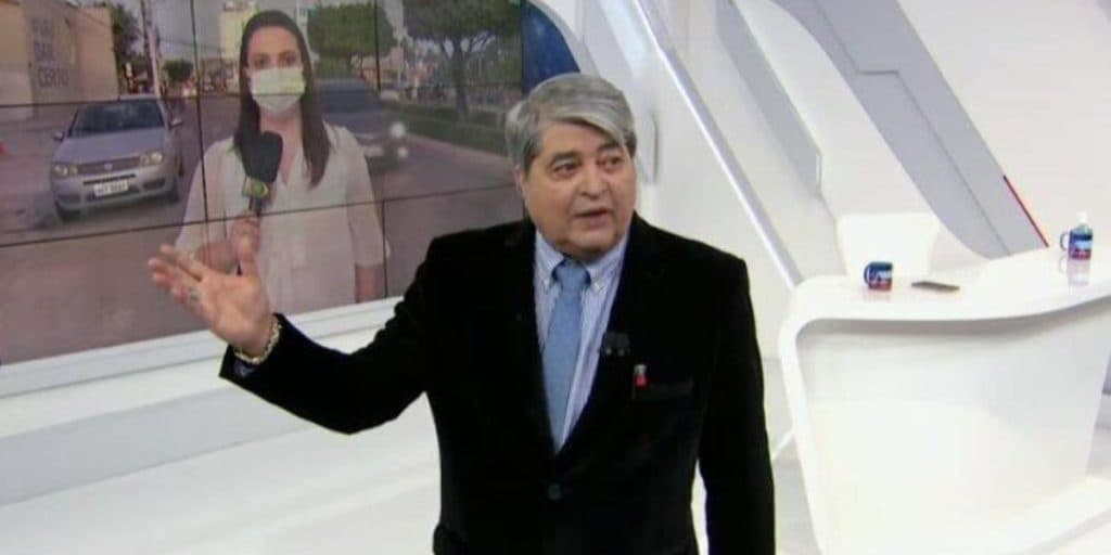 Datena olha no fundo da câmera, revela grave doença ao vivo e expõe o pior: "Já era"