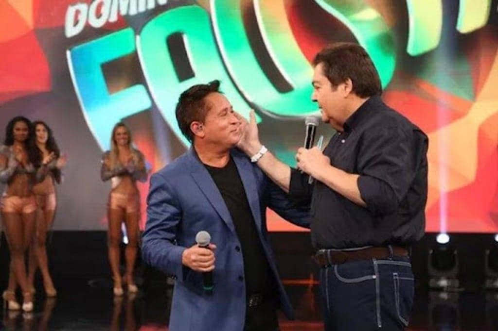 Faustão se vinga de Globo, coloca Leonardo em estreia na Band e manda recado: "O caráter ímpar, não tem outro igual"