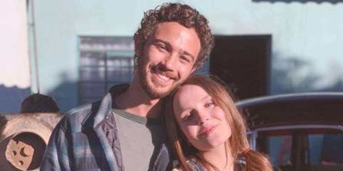 Larissa Manoela e o novo namorado, André Luiz Frambach. Ator é cotado para o BBB22  (Foto: Reprodução)