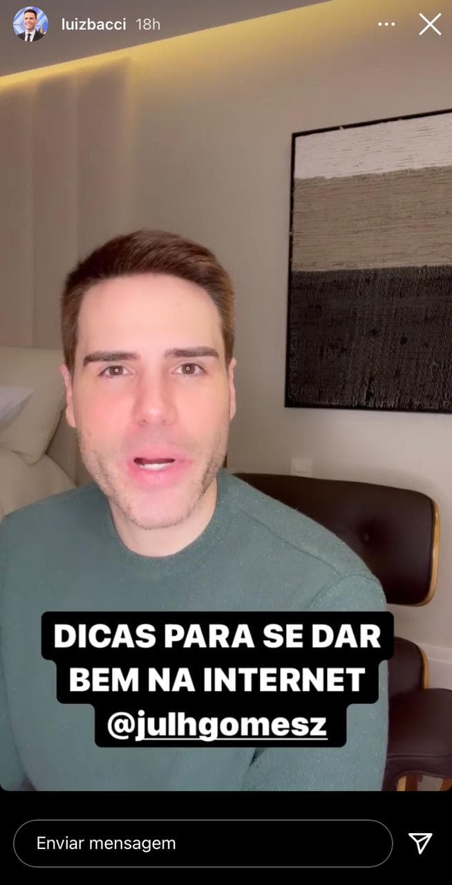 "Desempregado", confirma Luiz Bacci, após sair da Record e substituto assumir, suplicando: "Eu peço pra vocês"