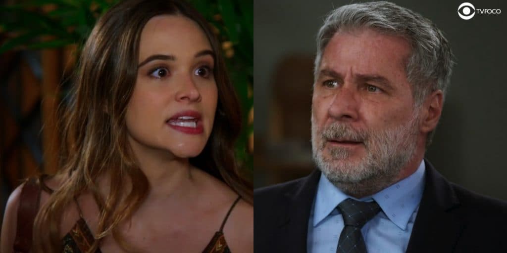 Salve-se Quem Puder - Luna, com fúria nos olhos, impede Hugo de surrar Helena: "Solta ela!