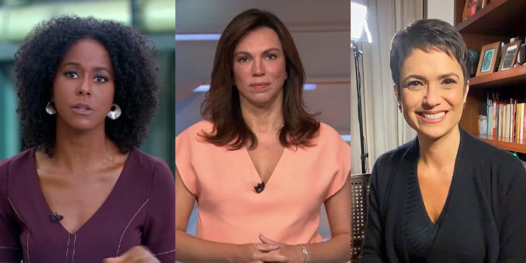 Maju, Ana e Sandra: jornalistas batalham para substituir Renata Vasconcellos no JN; saiba seus salários