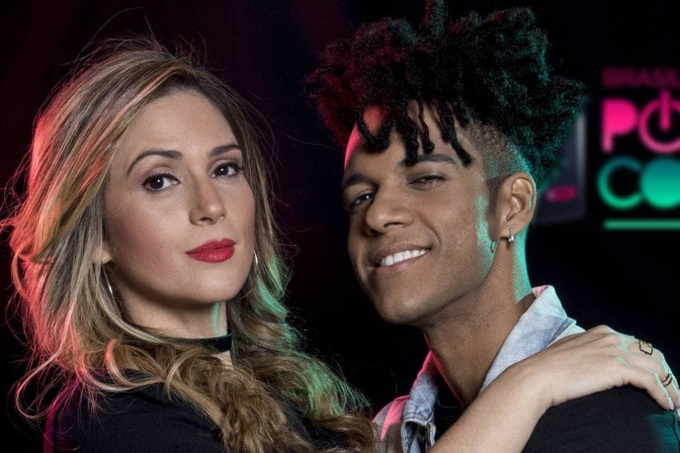 Nadja Pessoa e D'Black já participaram de vários realities na TV aberta (Foto: Divulgação/Record)