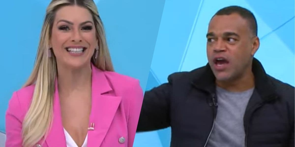 "Uma situação tão ruim", Renata Fan entrega desprezo com Denílson no Jogo Aberto e confirma: "Poderia afundar" "Uma situação tão ruim", Renata Fan entrega desprezo com Denílson no Jogo Aberto e confirma: "Poderia afundar"