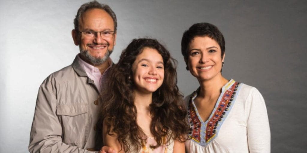 Sandra Annenberg usou as redes sociais para parabenizar filha