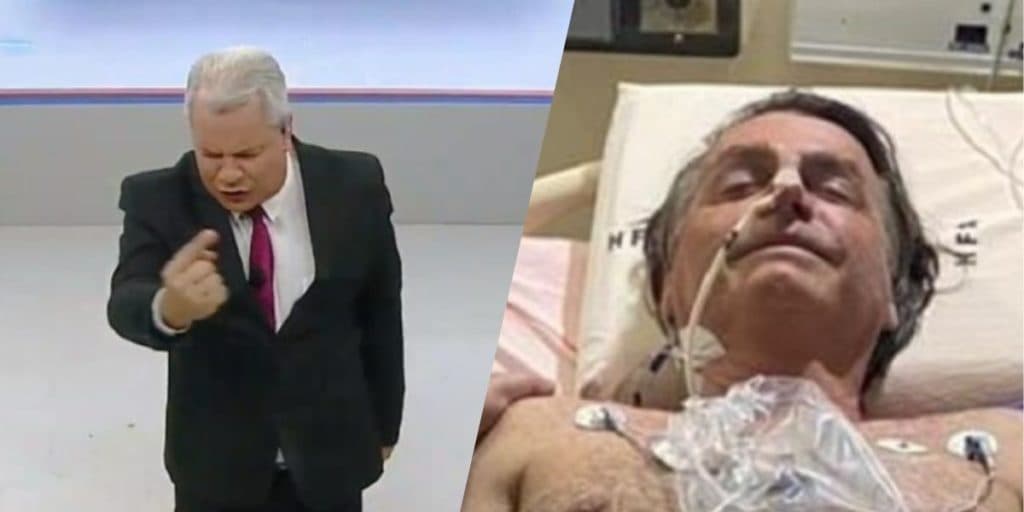 Sikêra Jr. quebra protocolo, invade hospital de Jair Bolsonaro, expõe presidente em maca e desaba: "Levanta"