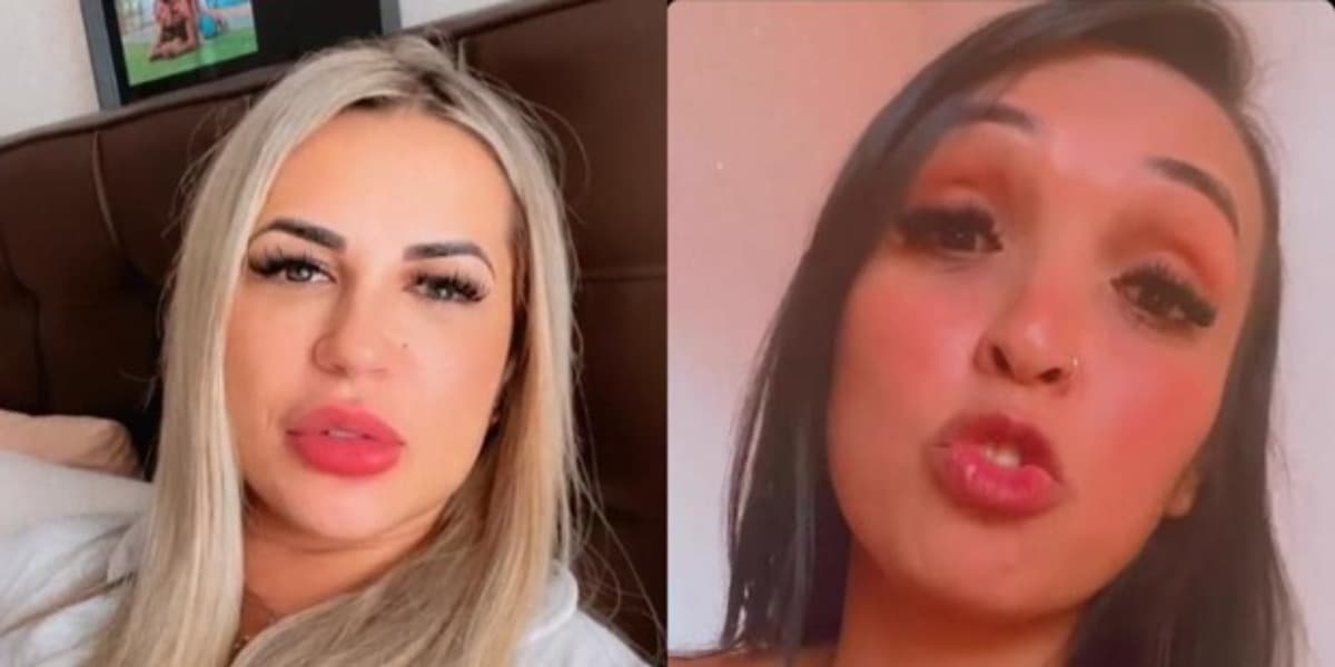 Deolane Bezerra e Evelin Gusmão(Foto: Reprodução)