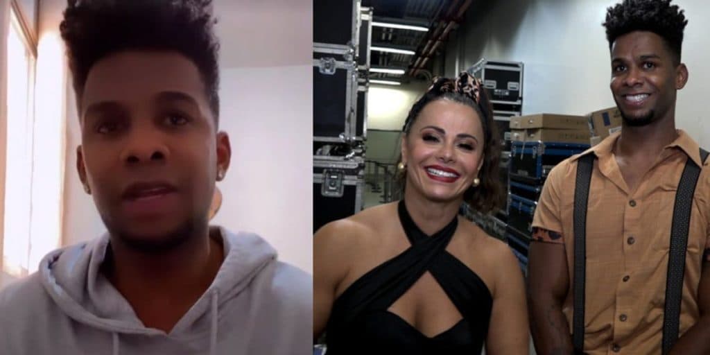 "Cruel'', Parceiro de Viviane Araújo, expulso da Dança dos Famosos pela atriz, massacra: "Precisam saber''