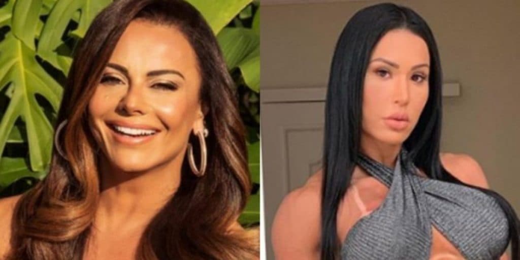 Gracyanne e Viviane Araújo ficam cara a cara na Globo e bastidores são silenciados após barraco por Belo